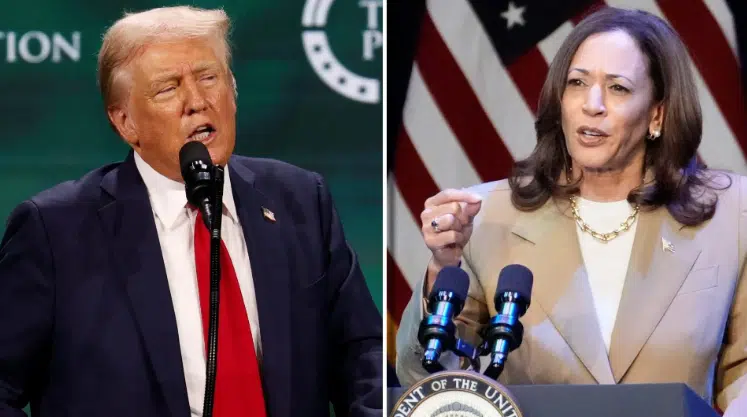 Trump y Harris acuerdan debatir el 10 de septiembre; el republicano propone otros 2 encuentros