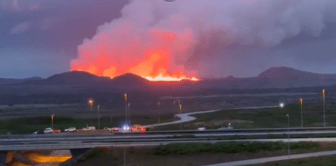 VIDEO: Se registra nueva erupción volcánica en Islandia, la sexta desde diciembre