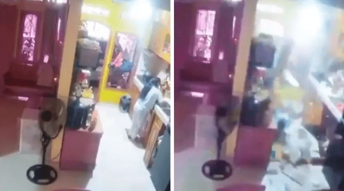 ¡No fue un rayo! Revelan la verdad tras caso viral de explosión en una cocina