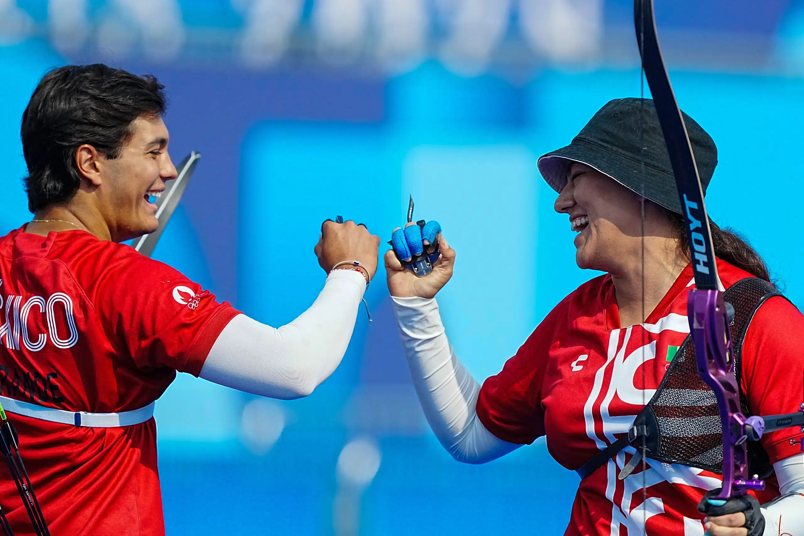 Matías Grande y Alejandra Valencia en París 2024