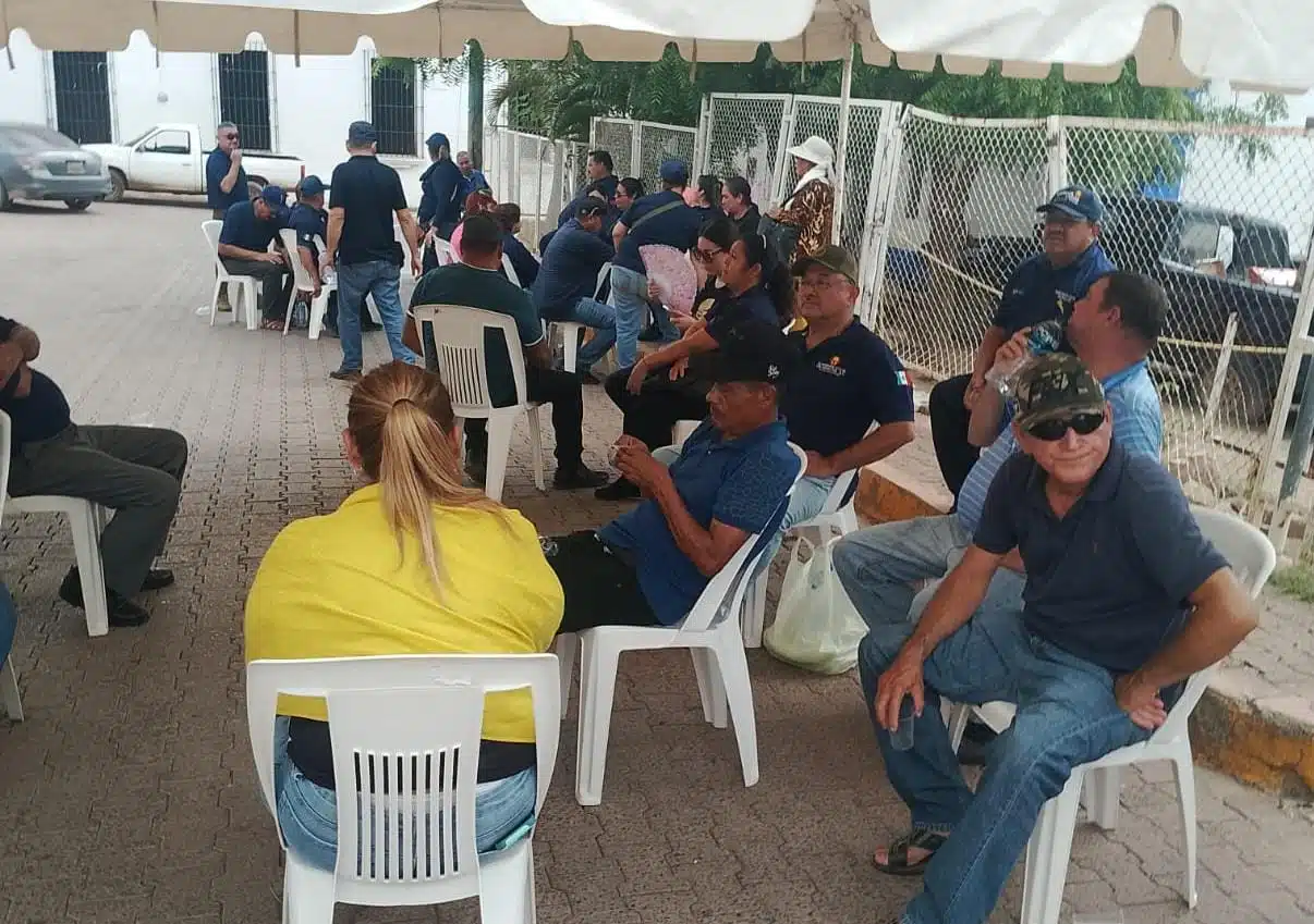 Guerreros Azules toma el Ayuntamiento