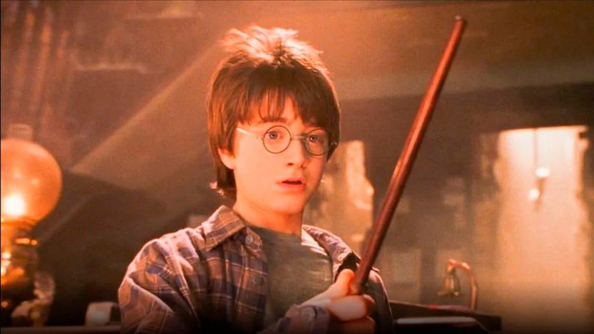 Daniel Radcliffe como Harry Potter en 