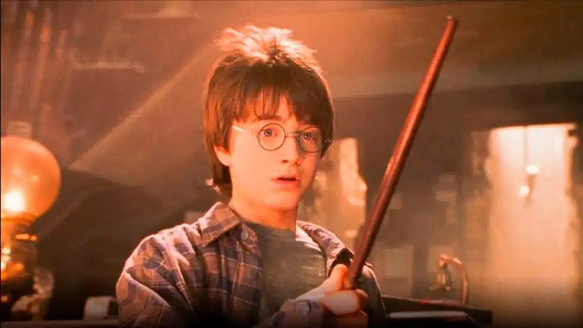 Daniel Radcliffe como Harry Potter en 