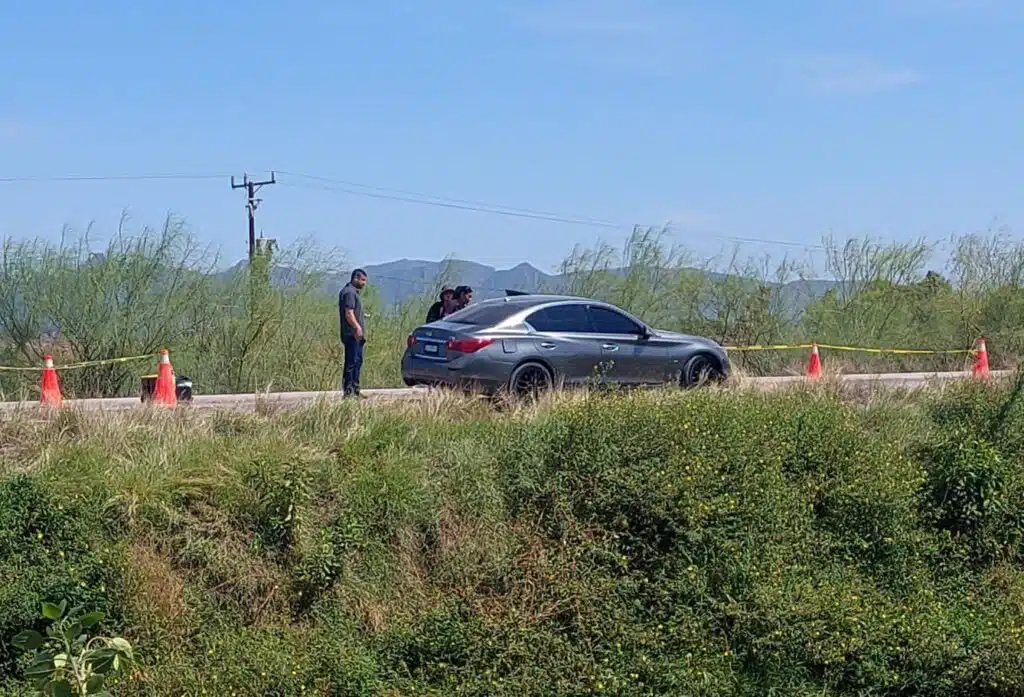 Hombre encontrado sin vida al interior de un vehículos en Ahome y de acuerdo a la información de las autoridades es vecinos del municipio de Guasave. 