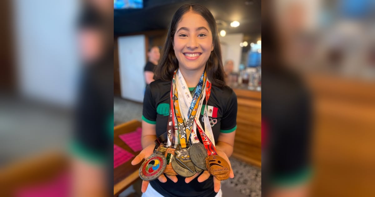 Idalia Nieto, mazatleca que busca ir a competir al Campeonato Panamericano de Karate Do en Brasil
