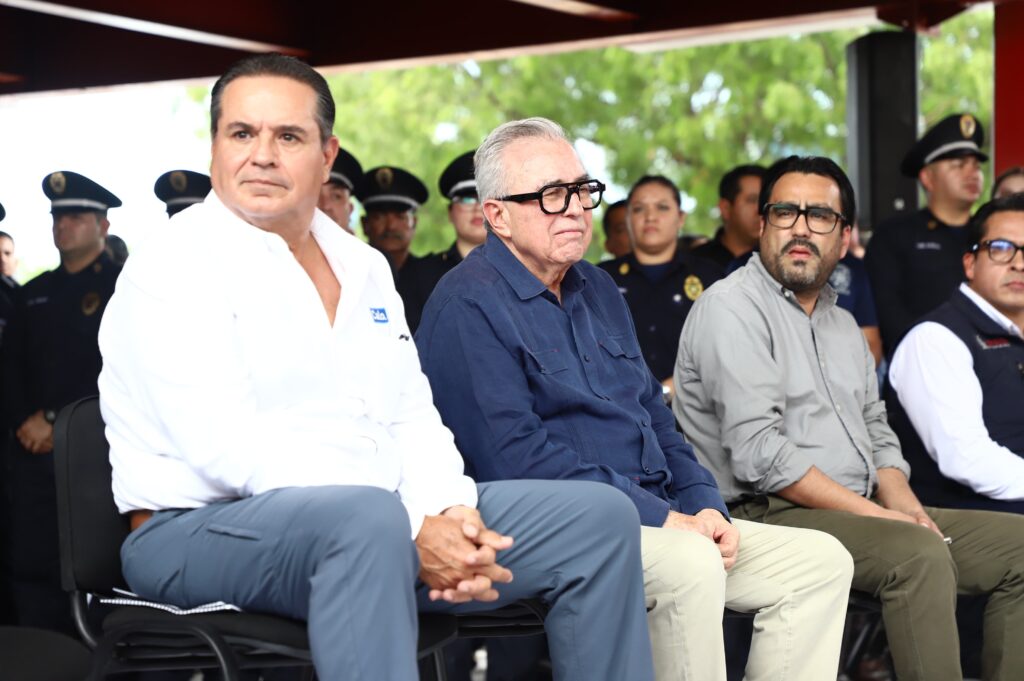 Inauguración de la nueva estación de Bomberos La Conquista, en Culiacán