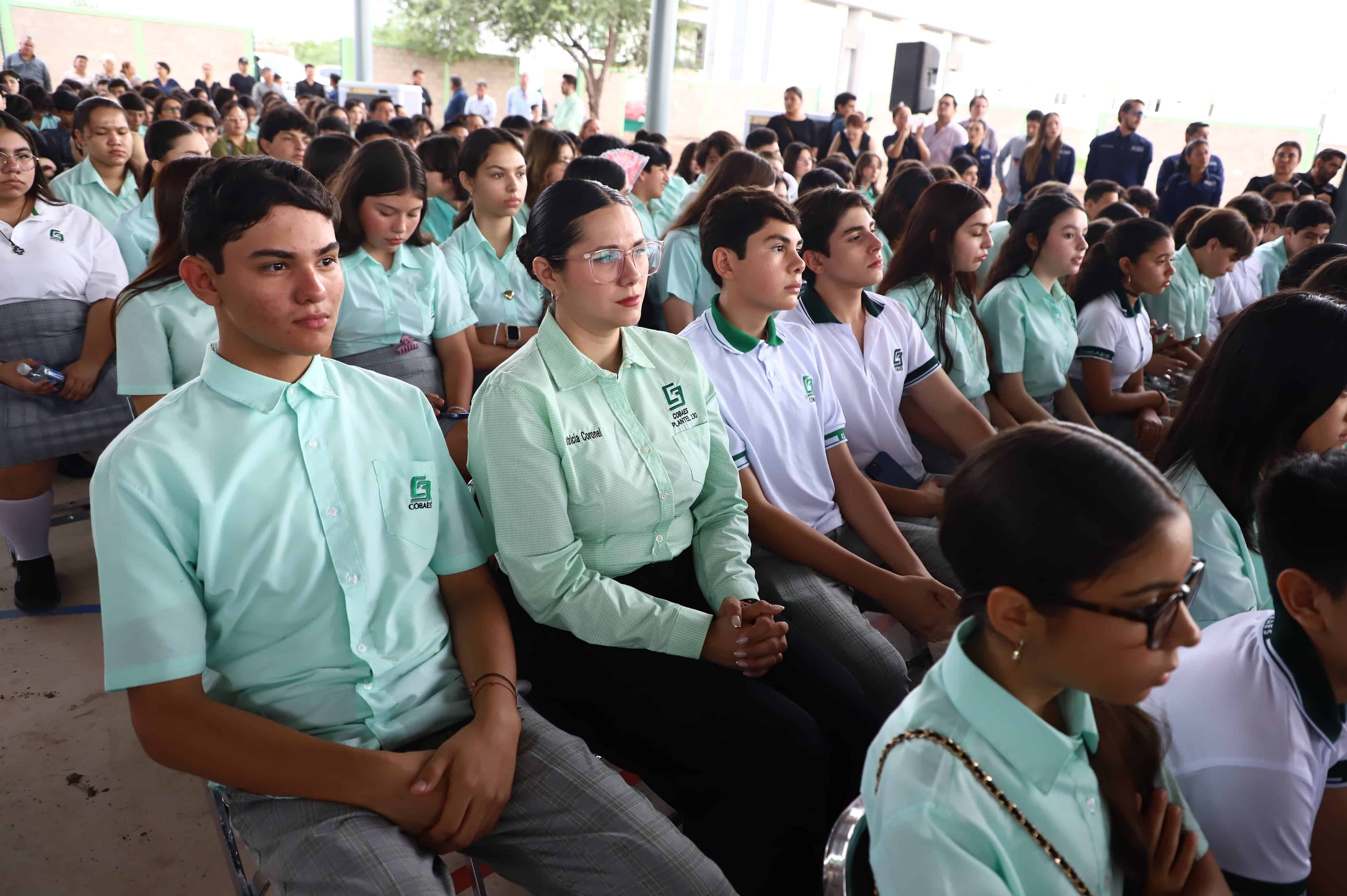 Inauguración de nuevo plantel Cobaes inicia su ciclo escolar 2024-2025