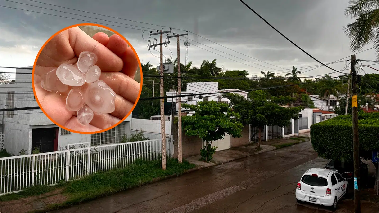 Increíble, cae hasta granizo en lluvia Culiacán.jpg