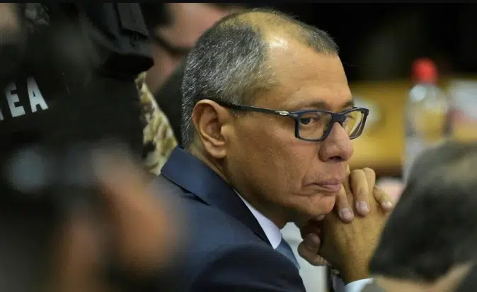 México solicita al gobierno de Ecuador un salvoconducto para el exvicepresidente Jorge Glas