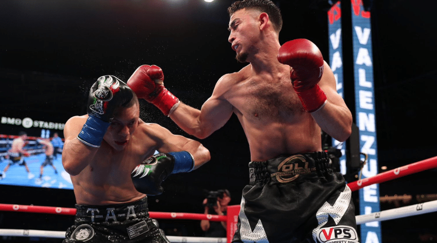José Valenzuela triunfa sobre el popular noqueador Isaac “Pitbull” Cruz en Los Ángeles, California