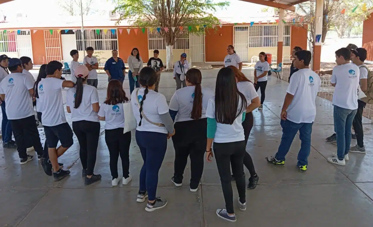 Taller de liderazgo "Jóvenes en Acción por la Bahía Santa María"