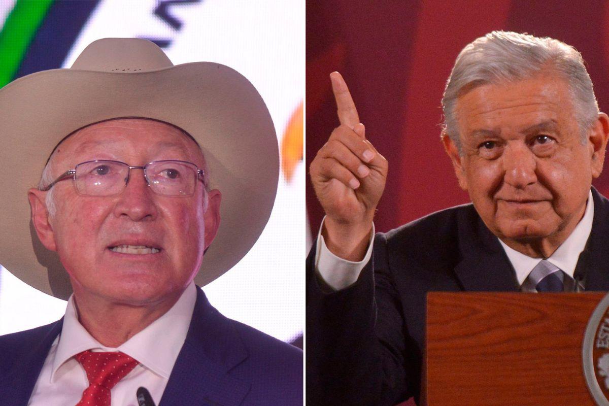 Ken Salazar y AMLO