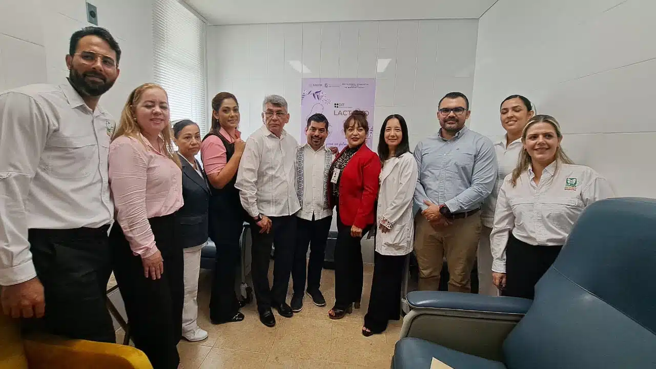 Inauguración de sala de lactancia en el Hospital General de Mazatlán