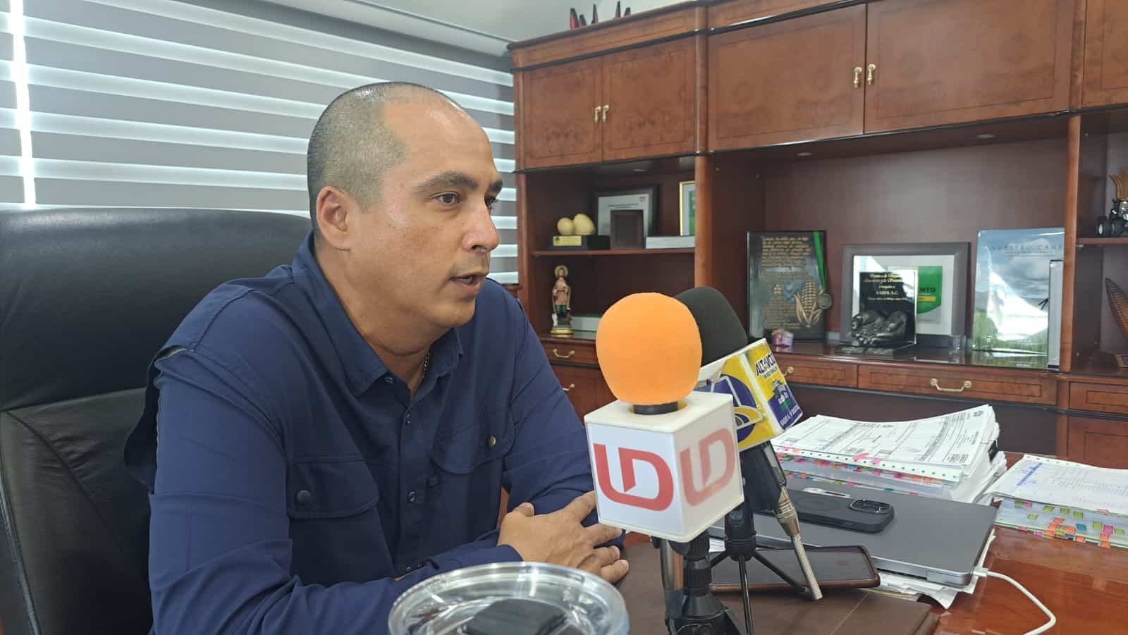 Líder agrícola, César Enrique Galaviz Lugo.