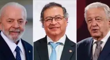 Lula da Silva, Gustavo Petro y AMLO
