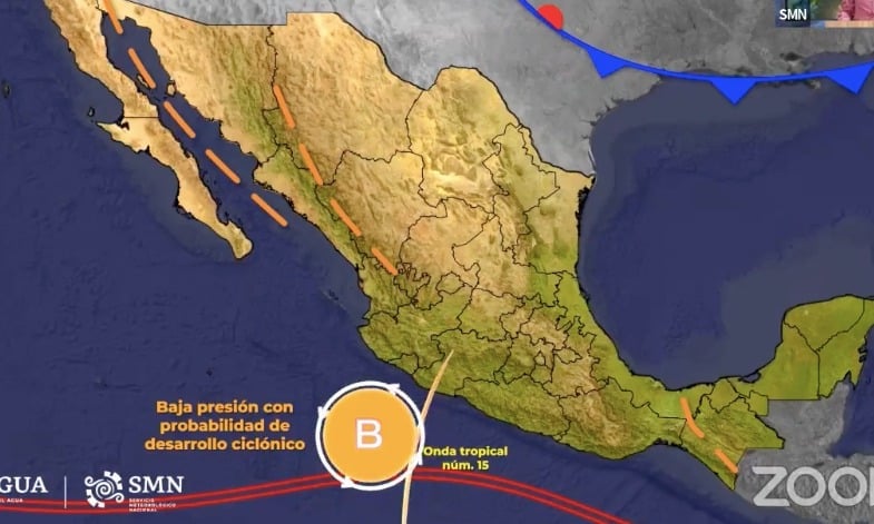 Meteorológico alerta por fuerte temporal ocasionado por Gilma