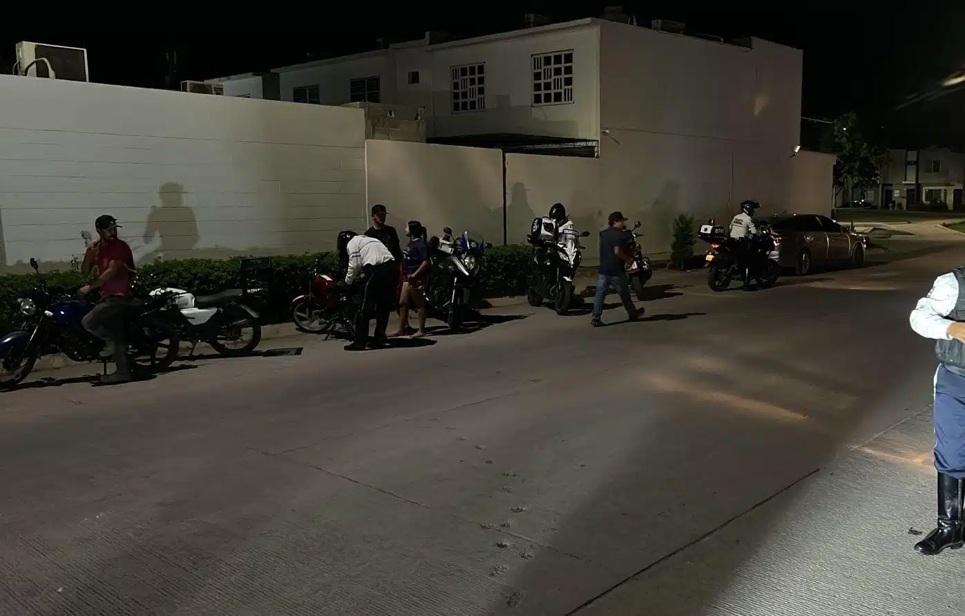 Operativo decomiso motocicletas Los Mochis