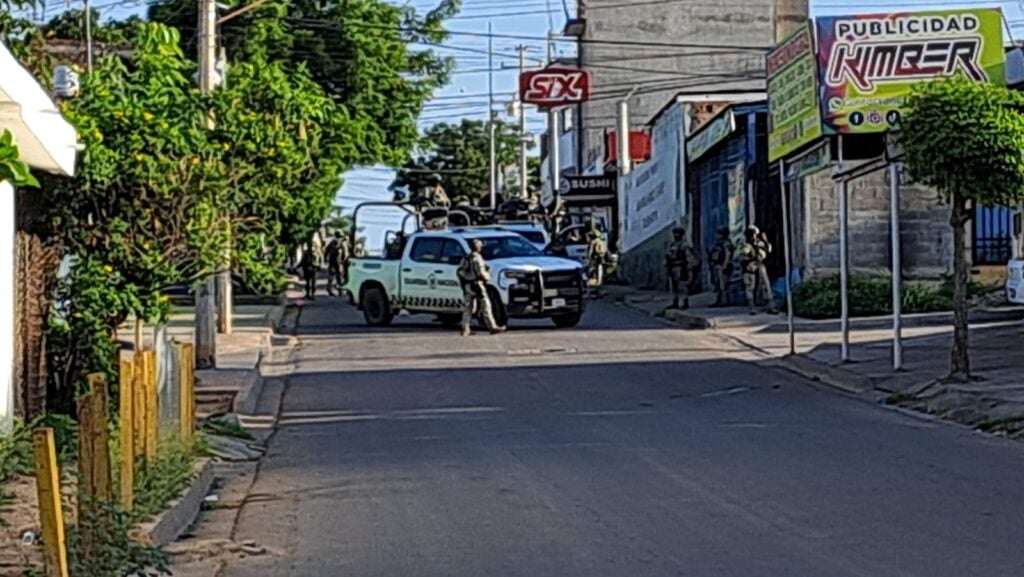 Operativo militar y de la Guardia Nacional en Culiacán 