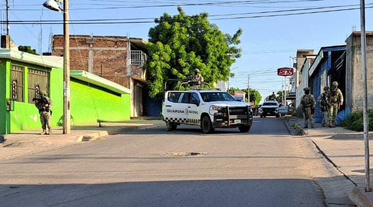 Operativo militar y de la Guardia Nacional en Culiacán