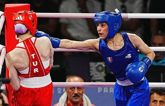 Pierde la mexicana Fátima Herrera en los 50 kilogramos femenil del boxeo de París 2024 y se acaba su sueño olímpico