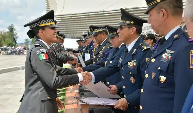 Pilotos de la Guardia Nacional