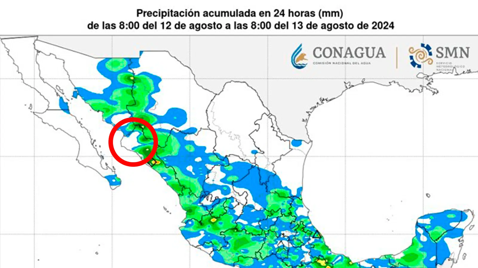 Por que la lluvia le saca la vuelta a Los Mochis