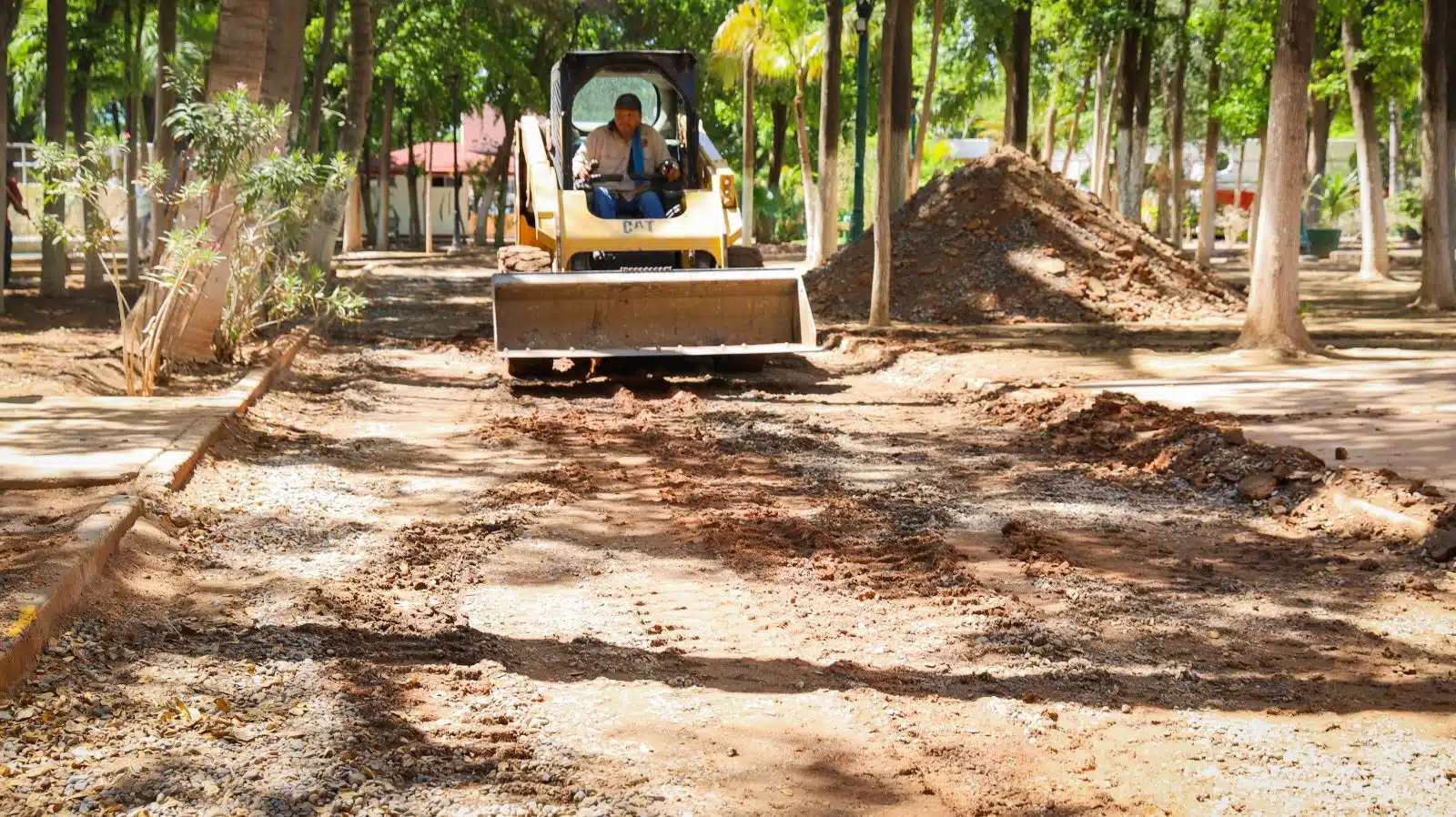 Rehabilitación de la zona de pista en el Parque Villafañe