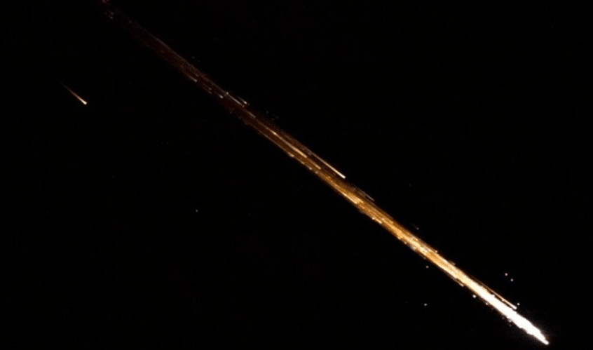 VIDEO: Captan desintegración de un satélite de Starlink desde varios países de Europa