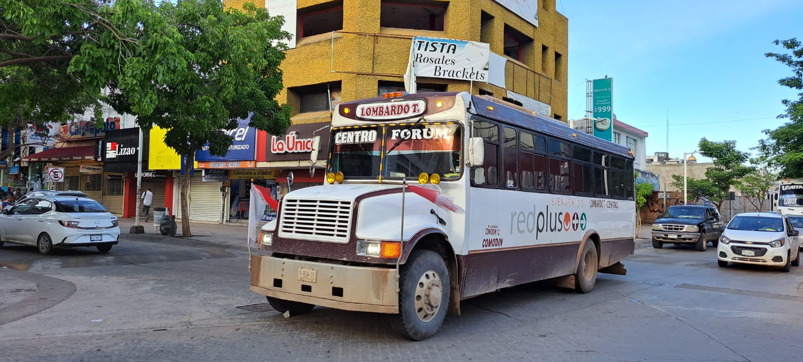 Servicio del transporte urbano en Culiacán