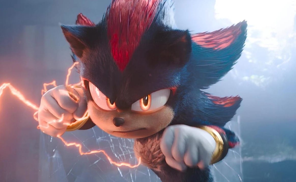 Imagen oficial de Shadow en la tercera película de Sonic