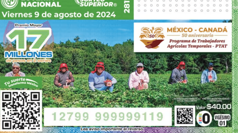 Resultados del Sorteo Superior 2817 de la Lotería Nacional