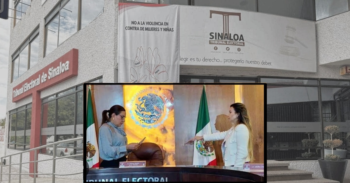 Las magistradas Verónica García Ontiveros y Carolina Chávez Rangel discutieron en la sesión de este viernes del Tribunal Electoral del Estado de Sinaloa (Teesin)