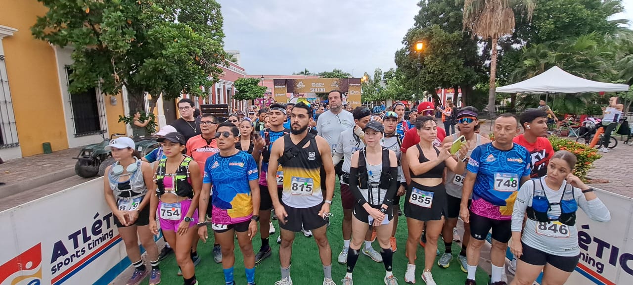 Participantes en la Trail Running Mocorito