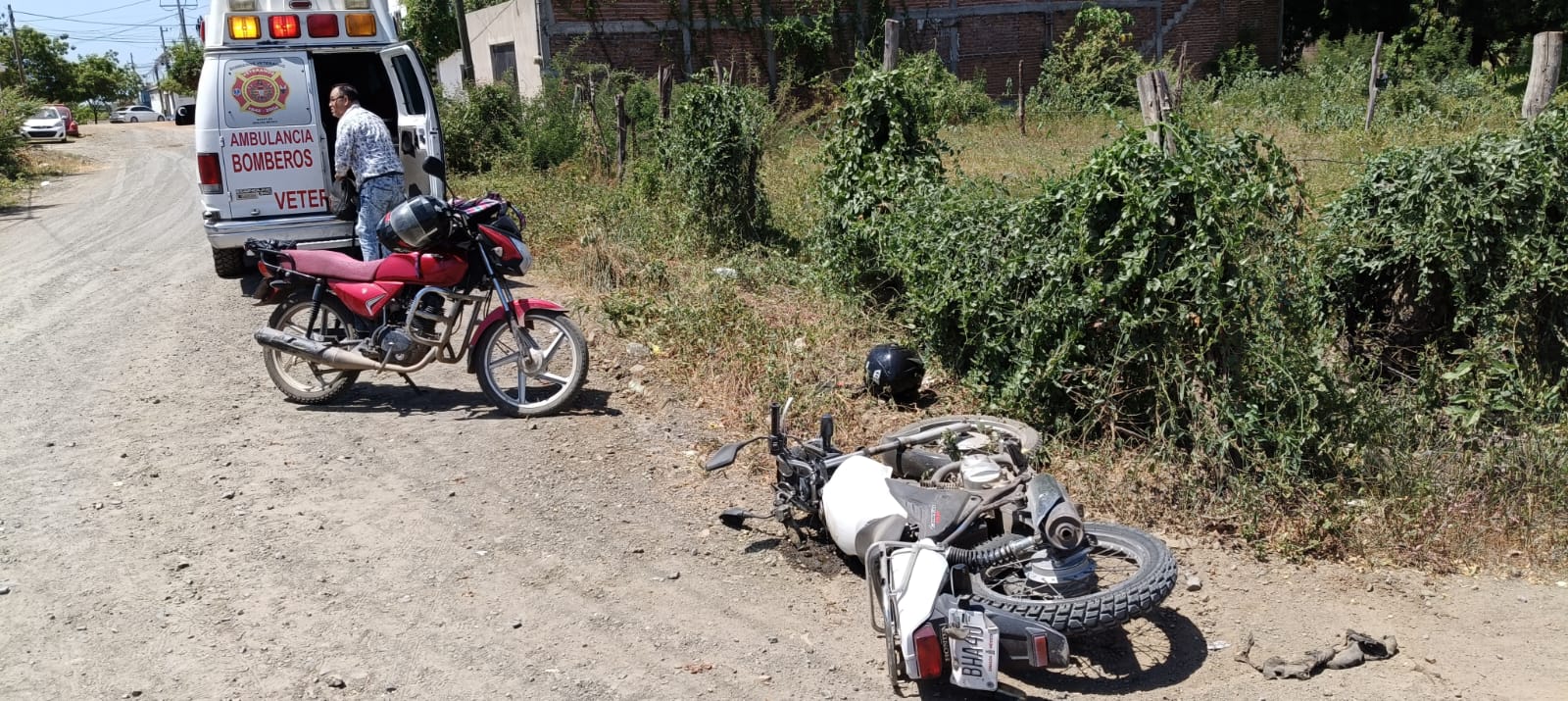 Tres accidentes de motocicleta registrados en Mazatlán