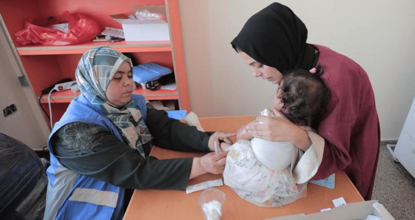 OMS confirma tregua entre Israel y Hamás para vacunación contra el polio en Gaza
