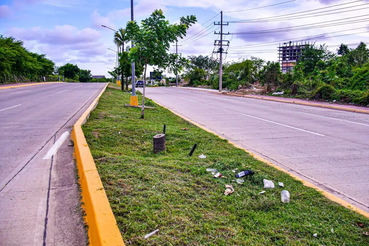 Vialidad limpia de Mazatlán