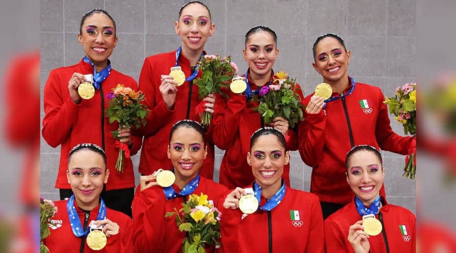 Equipo mexicano de natación artística