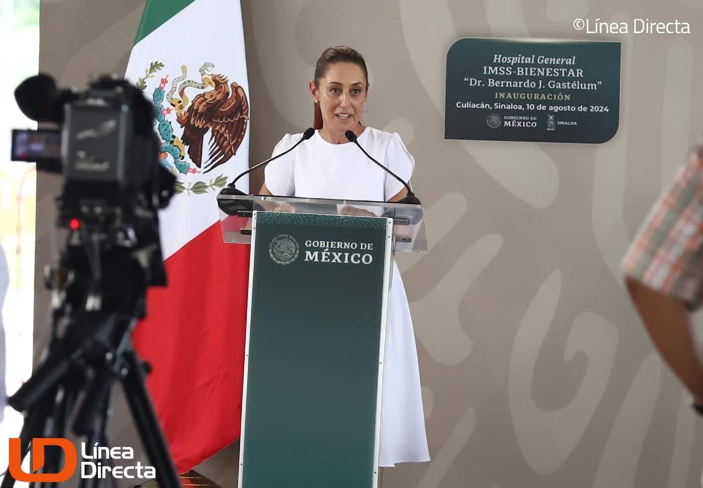 Claudia Sheinbaum en su visita a Sinaloa