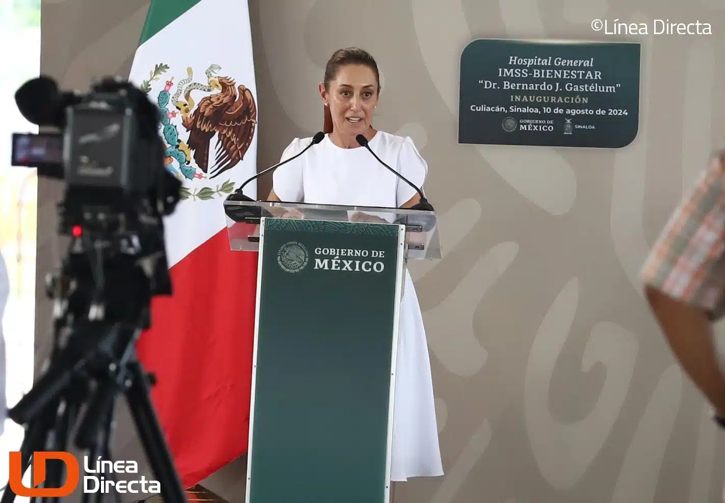 Claudia Sheinbaum en su visita a Sinaloa