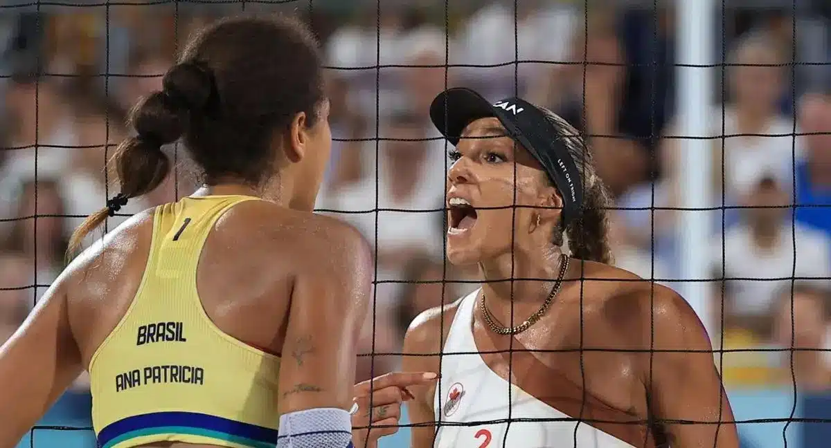 Brasil y Canadá con pleito en voleibol de playa