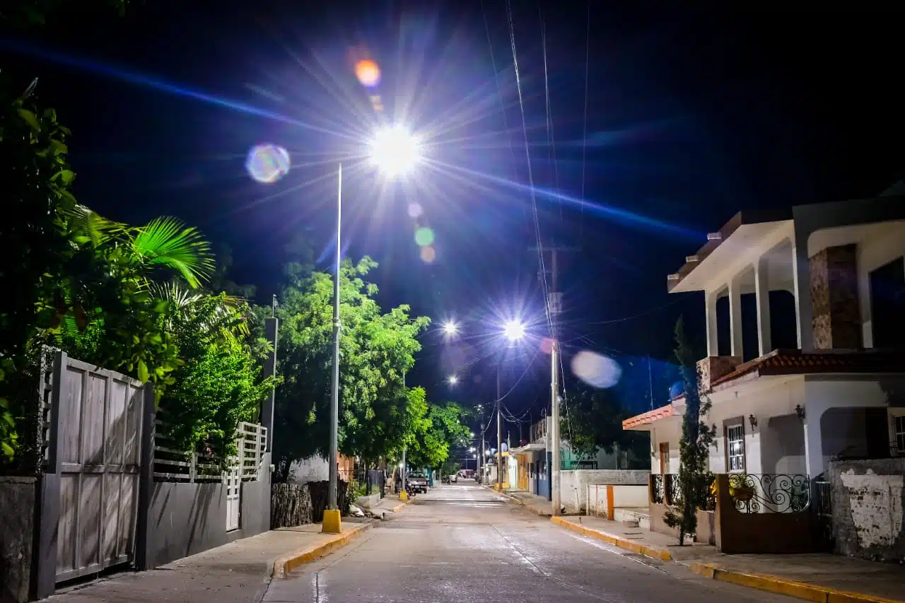 El pueblo de El Bajío, ubicado en la parte sur del municipio, luce una nueva imagen.