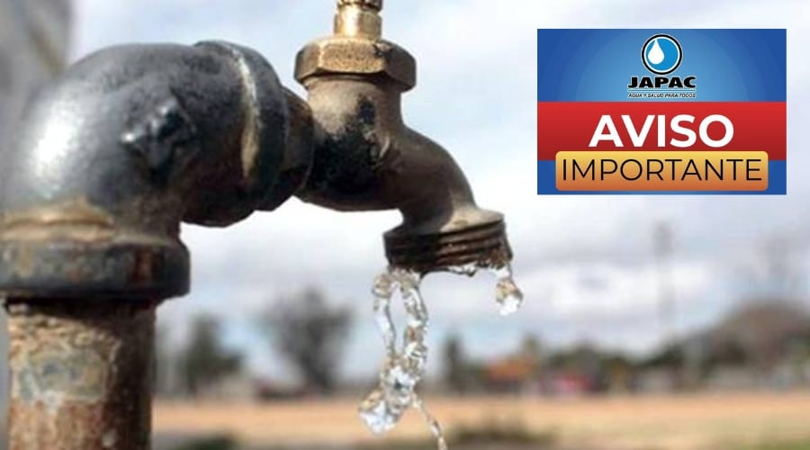 Corte de agua