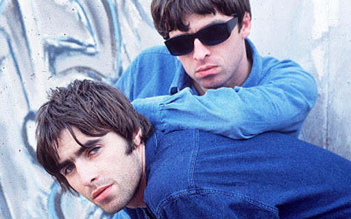 Liam y Noel de Oasis