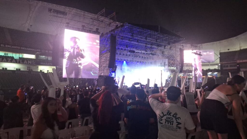 Concierto de Christian Nodal en Mazatlán