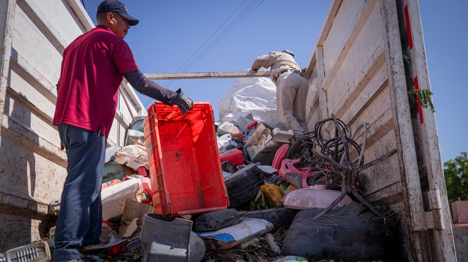 Descacharrización en el municipio de Guasave