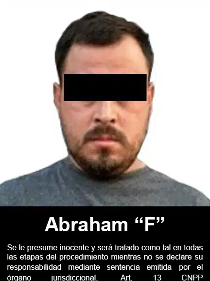 Abraham N, hombre detenido