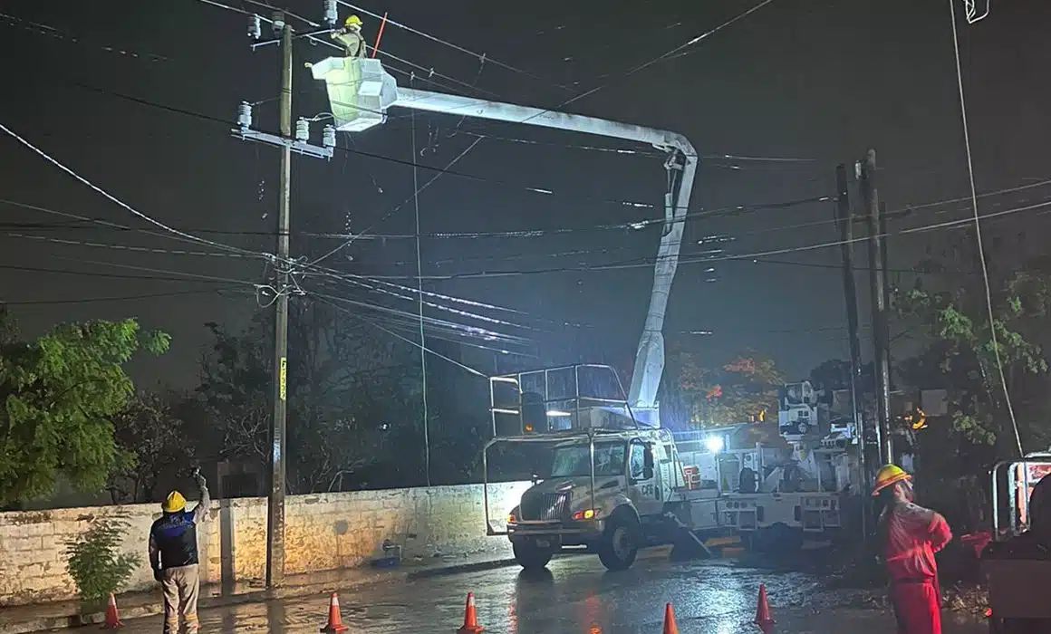 trabajos de rehabilitación de energía eléctrica