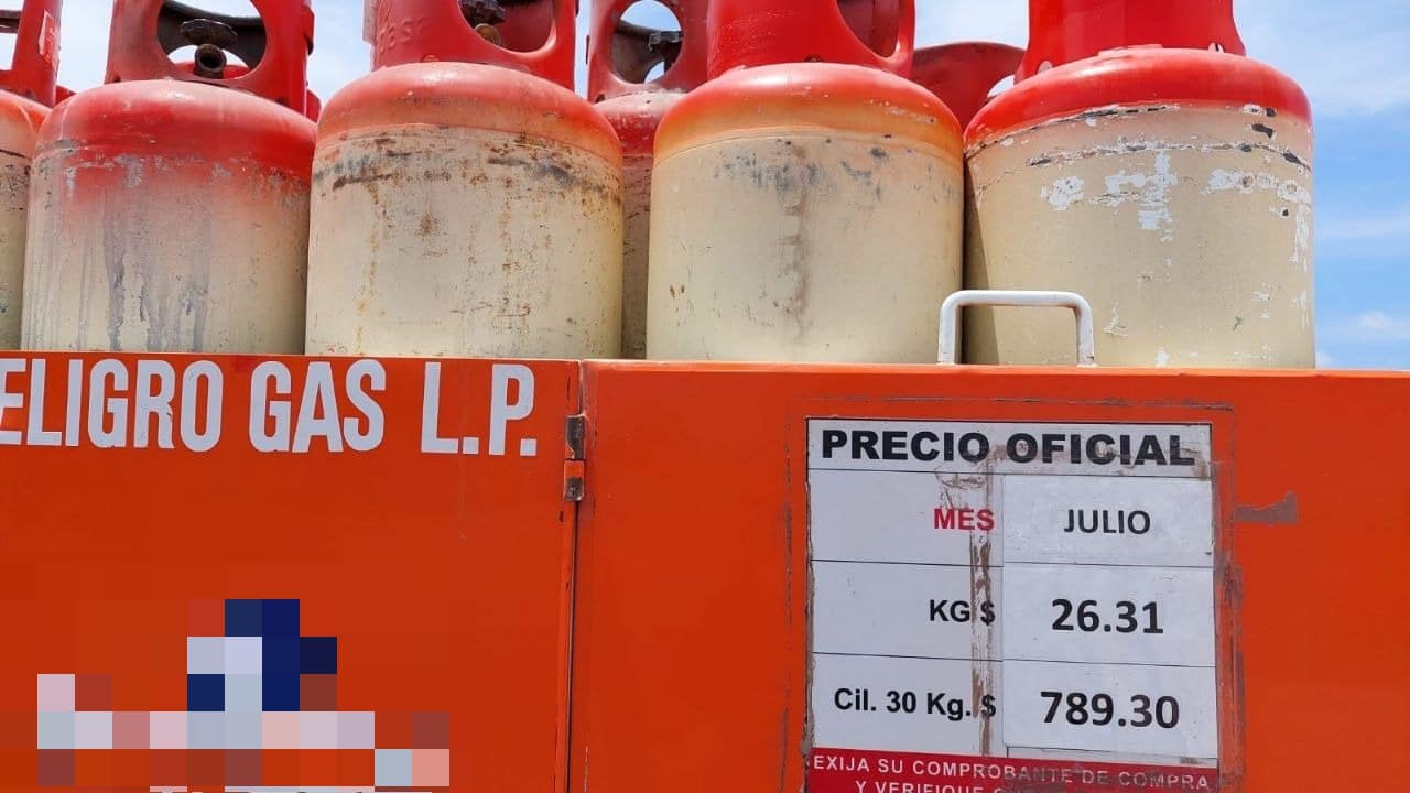 Cilindros de gas L.P.