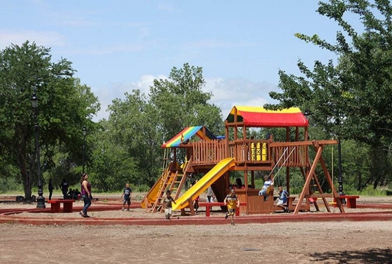 Parque Alameda, en pueblo mágico de Mocorito