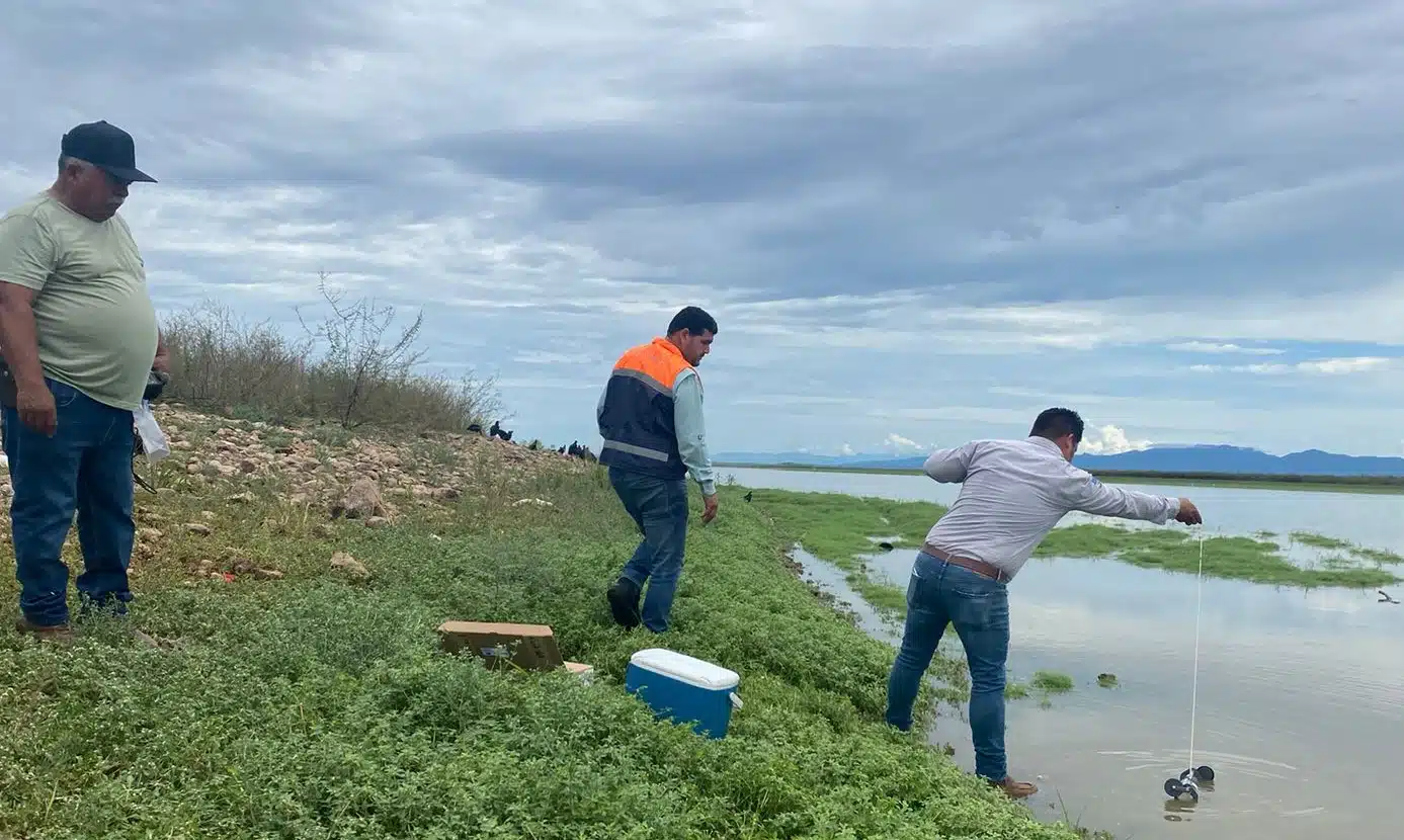 Coepriss en la presa Eustaquio Buelna